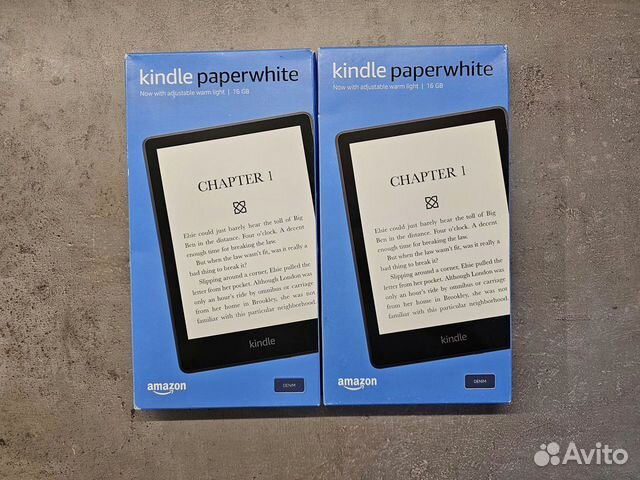 Amazon Kindle Paperwhite Denim 16 gb 2021-2024 объявление продам