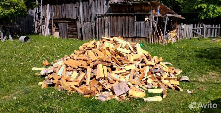 Дрова колотые Береза