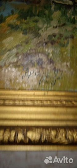 Картина маслом на холсте пейзаж