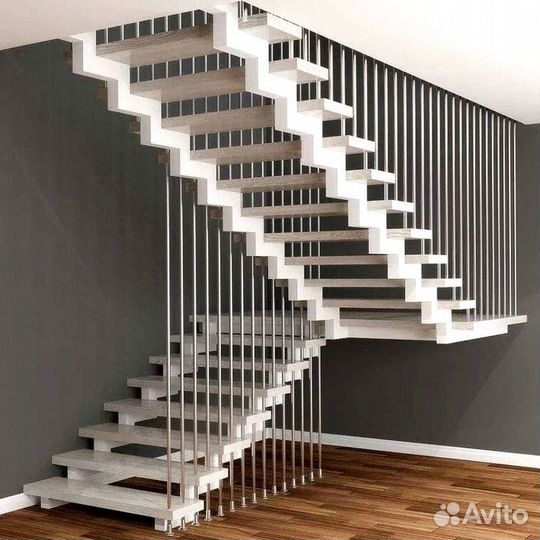 Г-образная лестница