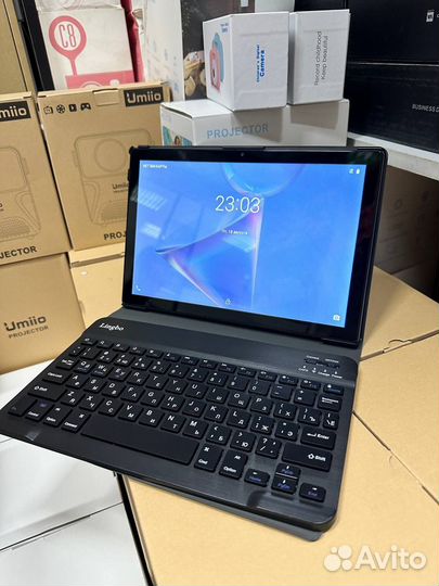 Планшет с клавиатурой lingbo 6/128GB