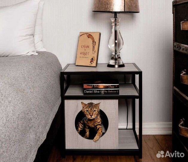 Дизайнерский домик для кошки лофт