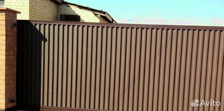 Откатные ворота заказать