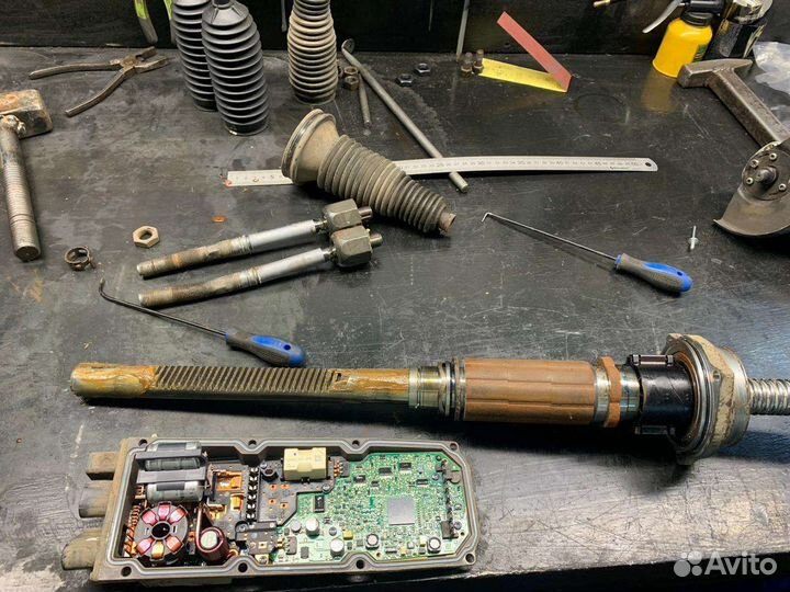 Рулевая электрическая рейка ошибка красный руль