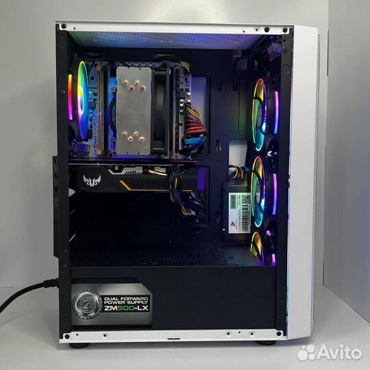 Игровой пк:i7 10700+GTX1660ti+16gb ddr4+ssd256+1TB