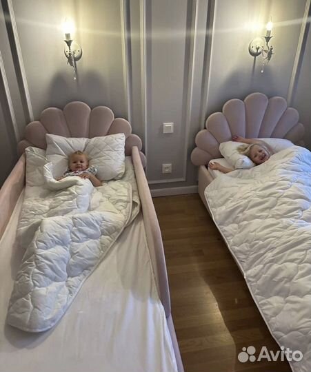Детская кровать ракушка