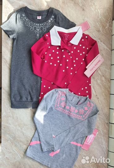 Новая одежда на 3-4 года