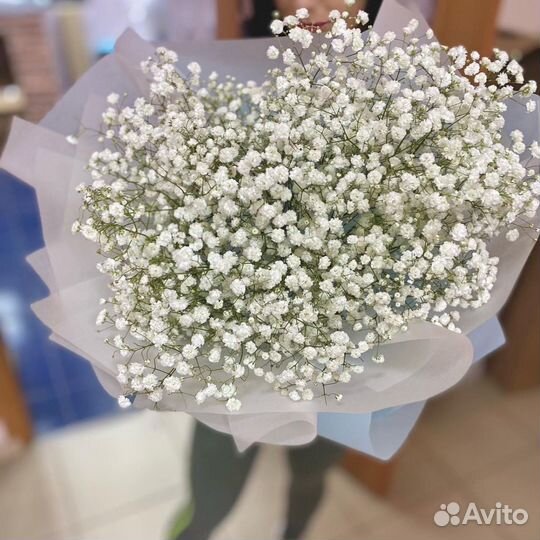 Гипсофила букет цветы