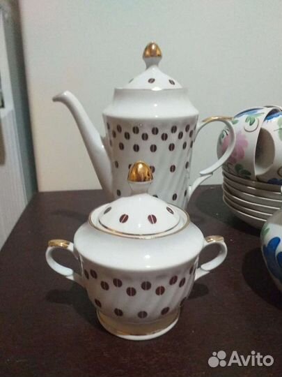 Кофейный набор,винтаж,Рижский ффз