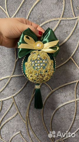 Новогодние игрушки ручной работы