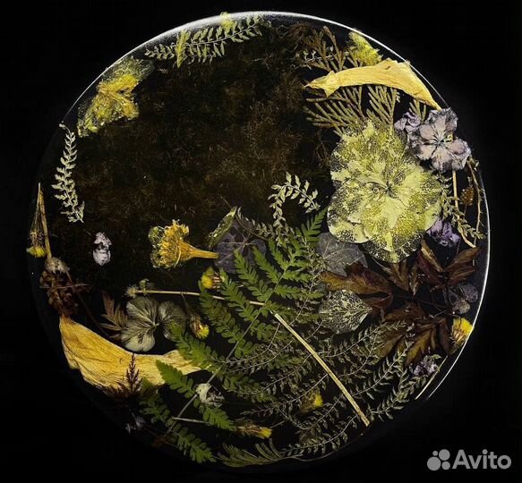 Поднос из эпоксидной смолы