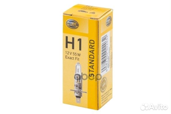 Лампа H1 55W P14,5s 8GH 002 089-131 hella