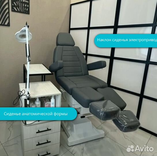 Педикюрное кресло с 3 моторами Сириус-10
