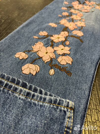 Джинсы Palace x Evisu Flowers