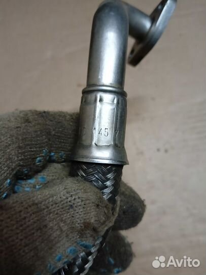 Трубка турбины audi а4б6,а4б7 2,0