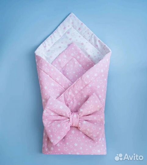 Бант для конверта на выписку