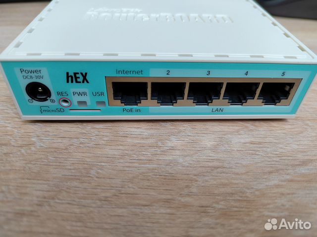 Маршрутизатор Mikrotik hEX RB750Gr3 купить в Саратове | Электроника | Авито