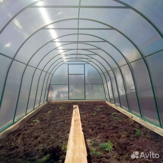 Теплицы в наличии (каркас + поликарбонат)