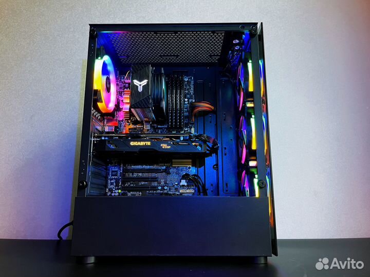 Бюджетный игровой пк Ryzen 5 2600 + GTX 1070