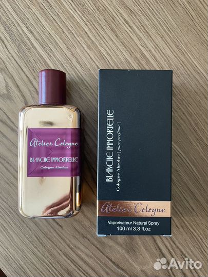 Atelier cologne blanche immortelle 100 мл