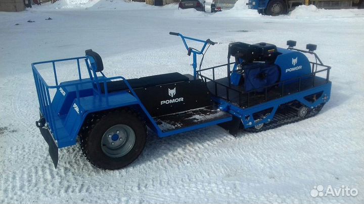 Мотобуксировщик pomor Х2 K20