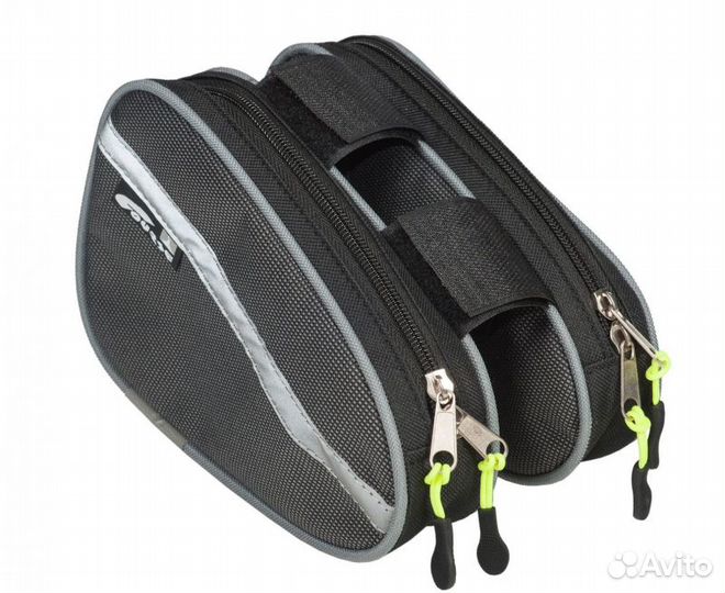 Велосумка на раму пиформ вс-039 серый