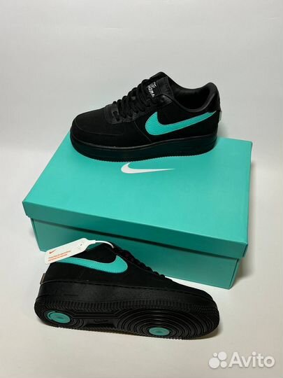 Кроссовки Nike air Force 1 tiffany