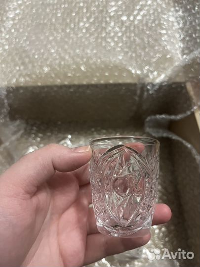 Стопки хрустальные