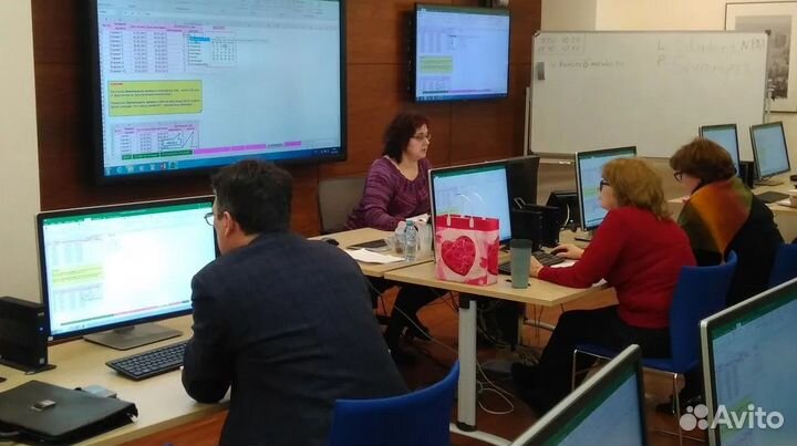 Работа в Excel, обучение, курсы