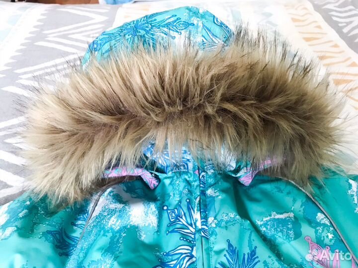 Зимний комбинезон для девочки huppa хуппа 116