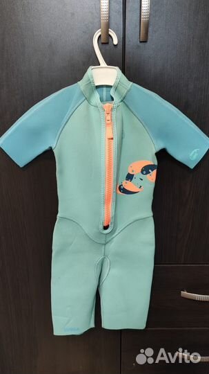 Гидрокостюм неопреновый короткий детский Subea