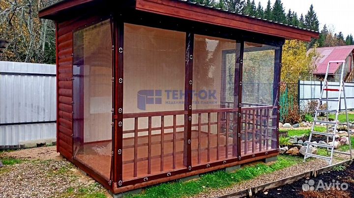 Мягкое стекло для беседок