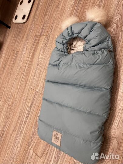 Зимний конверт в коляску наскледник выжанова