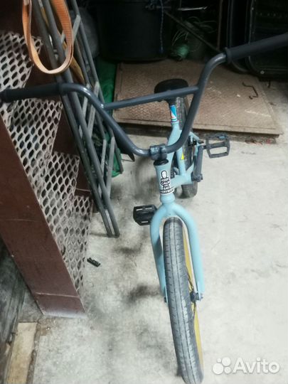 Bmx велосипед перекрашеный