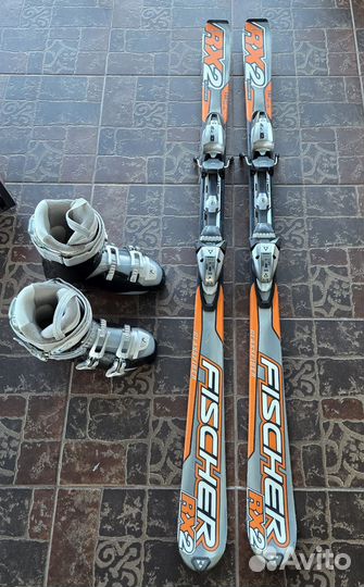 Горные лыжи комплект женский