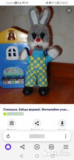 Заяц степашка