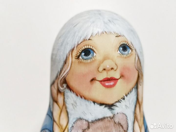 Матрёшка авторская ручная роспись 3 места