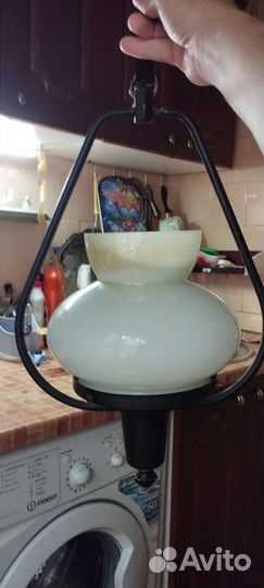 Светильник подвесной ссср/чсср(редкость)