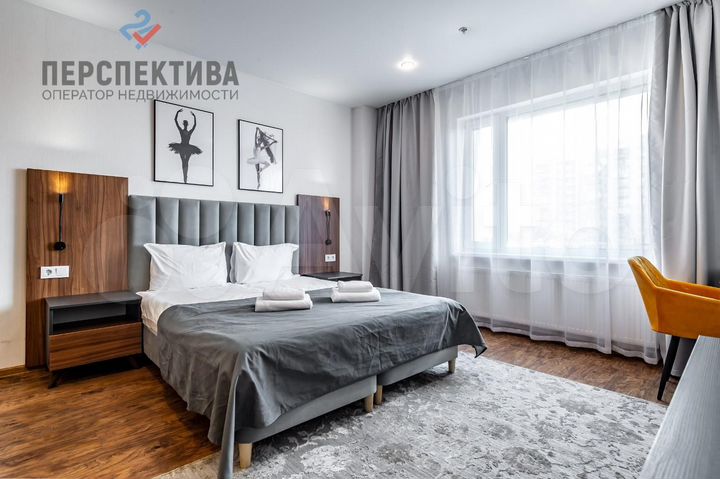 Апартаменты-студия, 34,2 м², 9/12 эт.