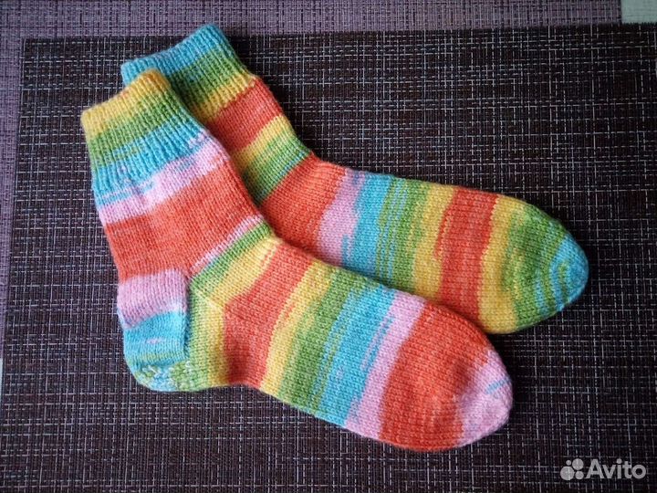 Носки вязаные
