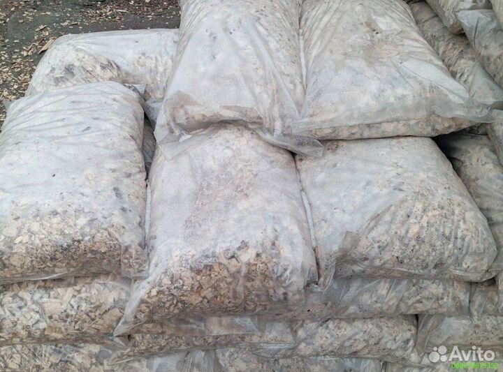Декоративная щепа в удобных мешках