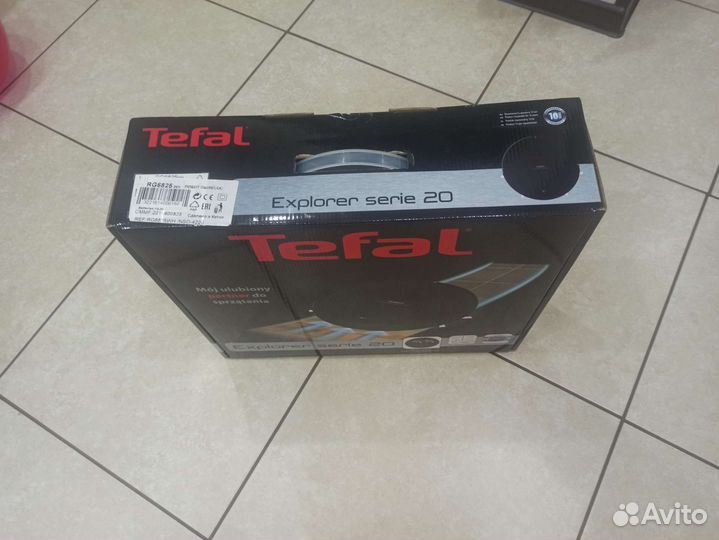 Робот пылесос tefal rg6825wh