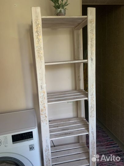 Этажерка деревянная в стиле Прованс