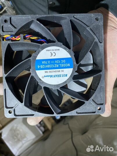 Кулер на asic асик майнер M20-50s, S9, t2t
