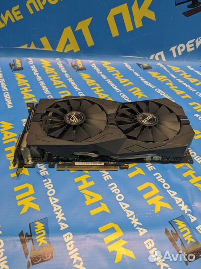 Видеокарта asus AMD Radeon RX 470 strix OC 8GB