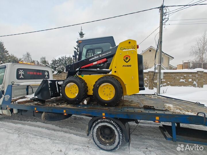 Аренда услуги мини погрузчика bobcat бобкэт