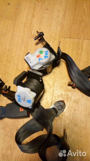 Задние ремни безопастности Hyundai solaris 1