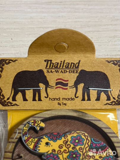 Магнитики (в наборе 4 шт.) из Таиланда, hand made