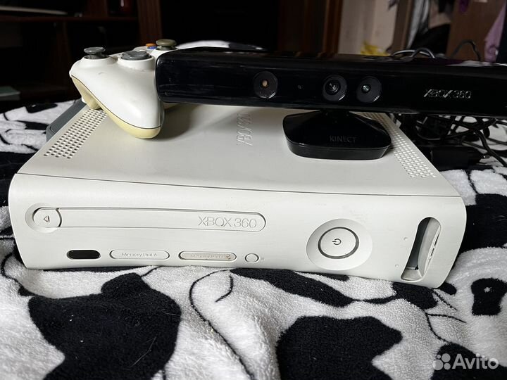 Microsoft Xbox 360 fat любые игры+ kinect