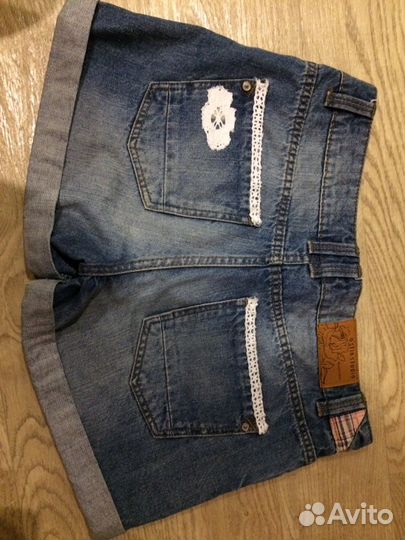 Шорты джинсовые - 3 шт. за 1100, XS